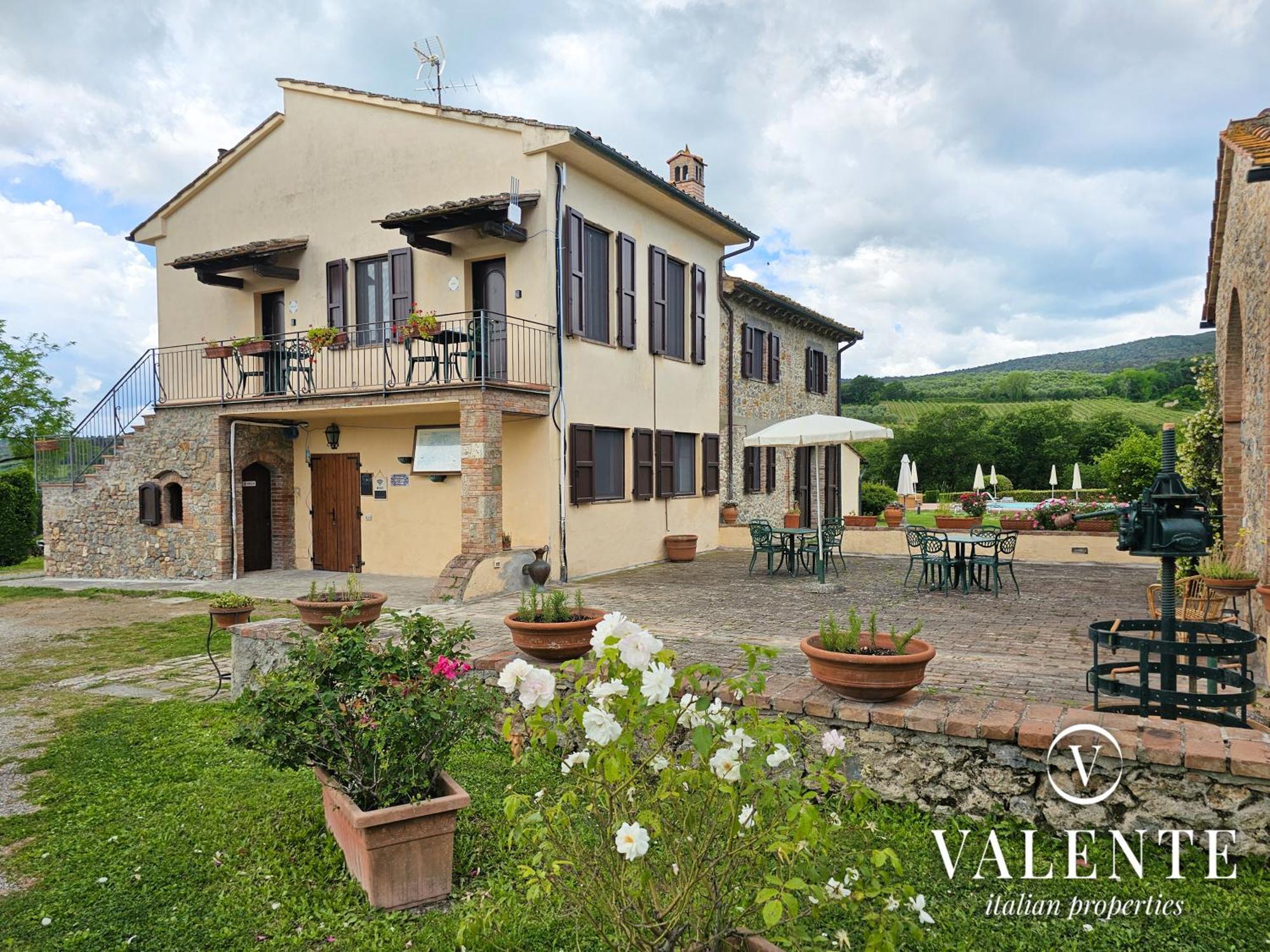 Podere Raggio Di Sole Сан-Джиміньяно Екстер'єр фото
